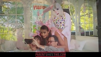Teen Fucks Uncle Dressed As Easter Bunny