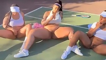 Competitive Female Ejaculation: Ggg Tennis Slut Squirt Match