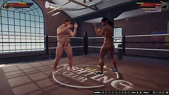 Ethan And Dela'S Naked Showdown In 3d