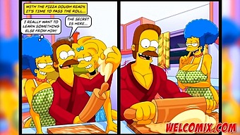 Hottest Cartoon Characters With Amazing Curves In Simpson Porn!