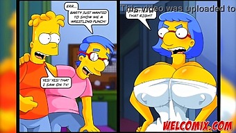 Hottest Cartoon Characters With Amazing Curves In Simpson Porn!