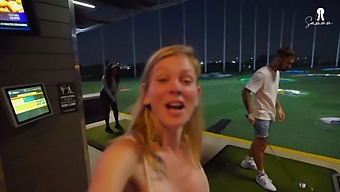 Young Blonde Gets Wild On The Golf Course In Steamy Encounter