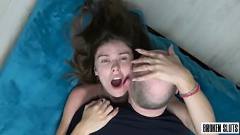 Princess Alice'S Intense Orgasm During A Massive Creampie