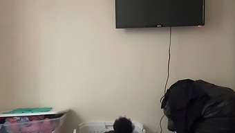 Unintentional Recording Of Young Bbw'S Big Ass And Penis Action