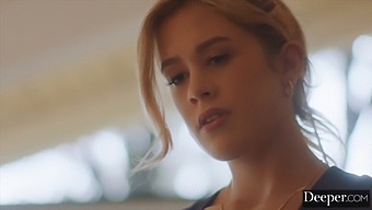 Ashley, The Blonde Good Girl, Rebels Against Her Dominant Partner And Receives Punishment In The Form Of Spanking And Bondage