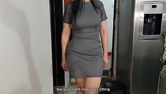 My Step-Cousin'S Sexual Desires Are Fulfilled As We Are Alone And She Performs An Amazing Deepthroat On Me