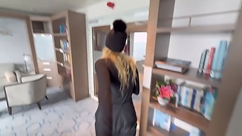 Cheating On My Girlfriend With A Beautiful Blonde On A Cruise.